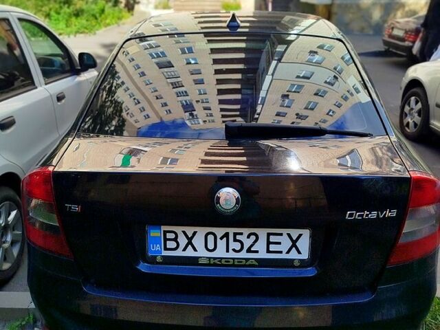 Черный Шкода Октавия, объемом двигателя 1.8 л и пробегом 150 тыс. км за 6800 $, фото 2 на Automoto.ua