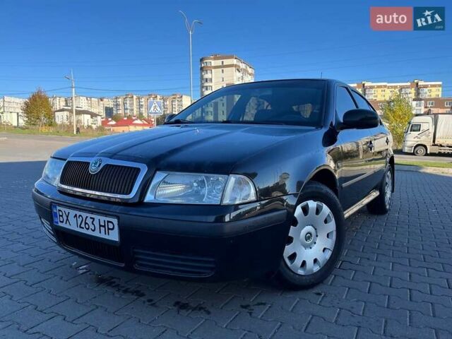 Черный Шкода Октавия, объемом двигателя 1.6 л и пробегом 290 тыс. км за 6200 $, фото 1 на Automoto.ua