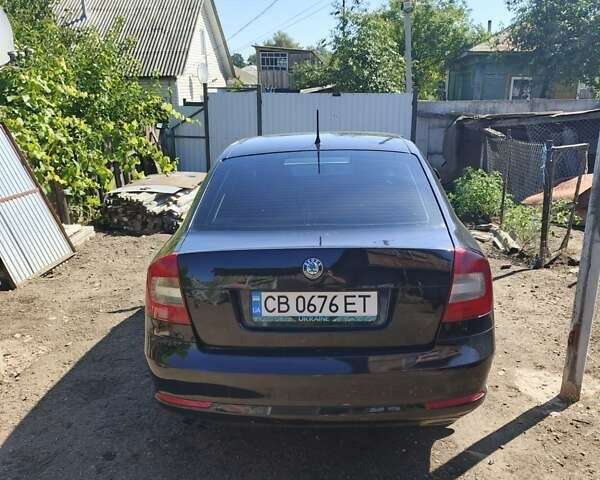 Черный Шкода Октавия, объемом двигателя 1.8 л и пробегом 223 тыс. км за 6500 $, фото 4 на Automoto.ua