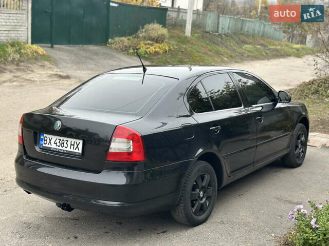 Черный Шкода Октавия, объемом двигателя 1.6 л и пробегом 310 тыс. км за 7500 $, фото 4 на Automoto.ua