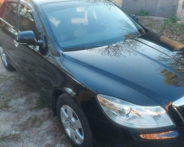 Черный Шкода Октавия, объемом двигателя 1.8 л и пробегом 81 тыс. км за 10400 $, фото 1 на Automoto.ua