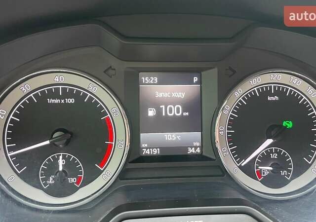 Черный Шкода Октавия, объемом двигателя 1.8 л и пробегом 74 тыс. км за 16999 $, фото 24 на Automoto.ua
