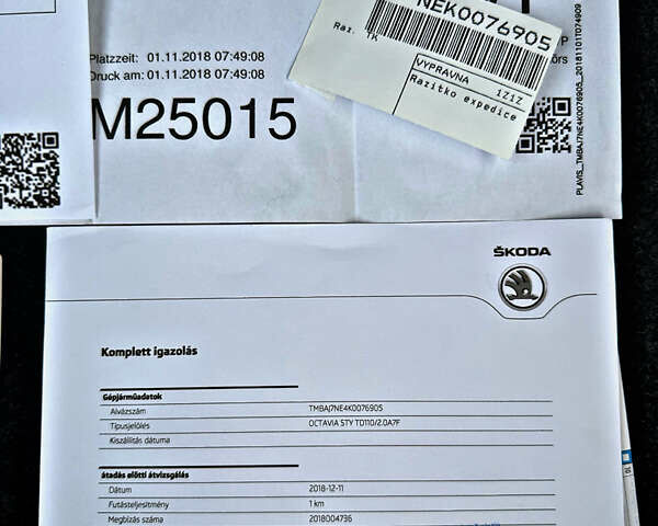 Черный Шкода Октавия, объемом двигателя 2.01 л и пробегом 165 тыс. км за 18550 $, фото 79 на Automoto.ua