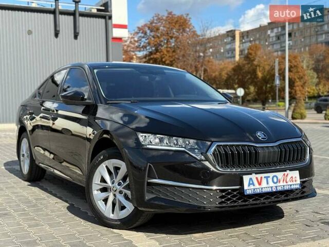 Шкода Октавия 2024 в Кривом Роге на Automoto.ua Черный Шкода Октавия, объемом двигателя 1.4 л и пробегом 19 тыс. км за 27500 $, фото 12 на Automoto.ua