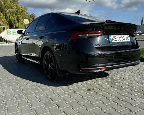 Шкода Октавия 2024 в Днепре (Днепропетровске) на Automoto.ua Черный Шкода Октавия, объемом двигателя 1.4 л и пробегом 29 тыс. км за 26850 $, фото 16 на Automoto.ua
