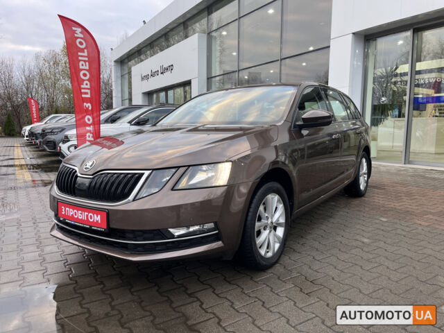 Коричневий Шкода Октавія, об'ємом двигуна 1.6 л та пробігом 103 тис. км за 18500 $, фото 1 на Automoto.ua