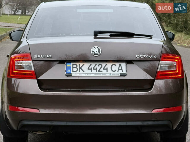 Коричневий Шкода Октавія, об'ємом двигуна 1.4 л та пробігом 121 тис. км за 10950 $, фото 13 на Automoto.ua