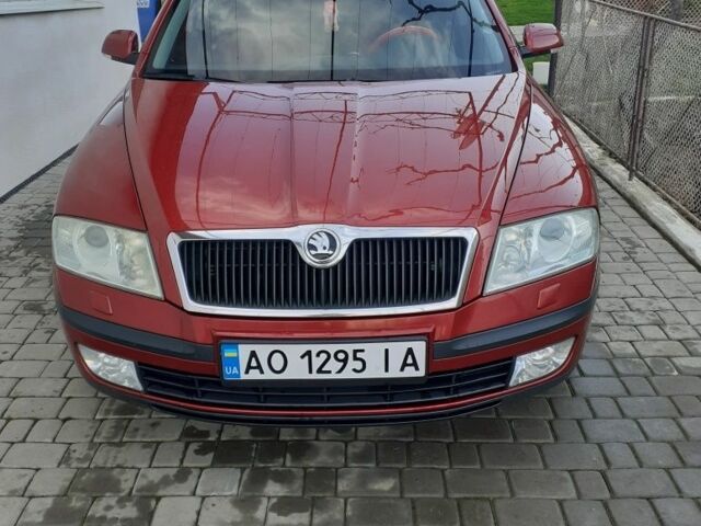Красный Шкода Октавия, объемом двигателя 2 л и пробегом 320 тыс. км за 6000 $, фото 3 на Automoto.ua
