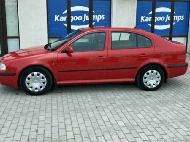 Красный Шкода Октавия, объемом двигателя 1.6 л и пробегом 227 тыс. км за 4999 $, фото 1 на Automoto.ua