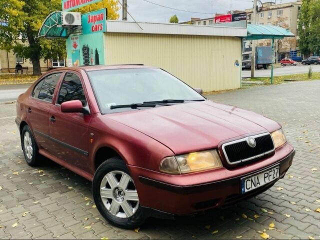 Червоний Шкода Октавія, об'ємом двигуна 1.9 л та пробігом 330 тис. км за 1550 $, фото 4 на Automoto.ua