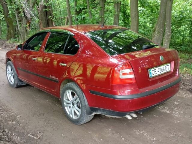 Красный Шкода Октавия, объемом двигателя 1.9 л и пробегом 350 тыс. км за 5300 $, фото 3 на Automoto.ua