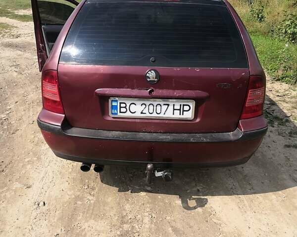 Красный Шкода Октавия, объемом двигателя 1.9 л и пробегом 366 тыс. км за 2499 $, фото 11 на Automoto.ua