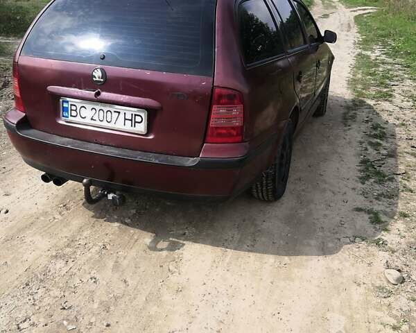 Красный Шкода Октавия, объемом двигателя 1.9 л и пробегом 366 тыс. км за 2499 $, фото 10 на Automoto.ua