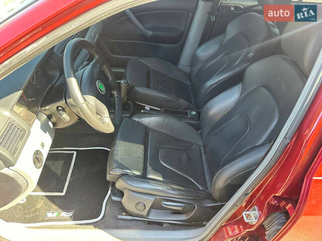 Красный Шкода Октавия, объемом двигателя 1.98 л и пробегом 211 тыс. км за 3800 $, фото 18 на Automoto.ua