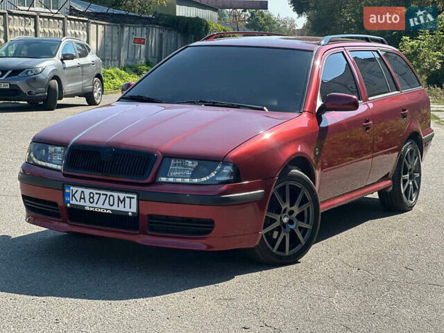 Красный Шкода Октавия, объемом двигателя 1.98 л и пробегом 211 тыс. км за 3800 $, фото 16 на Automoto.ua