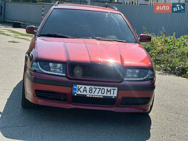 Красный Шкода Октавия, объемом двигателя 1.98 л и пробегом 211 тыс. км за 3800 $, фото 3 на Automoto.ua
