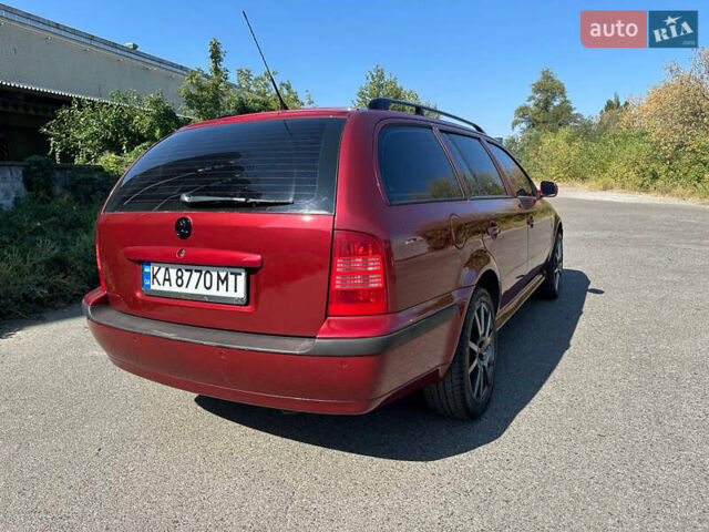 Красный Шкода Октавия, объемом двигателя 1.98 л и пробегом 211 тыс. км за 3800 $, фото 8 на Automoto.ua
