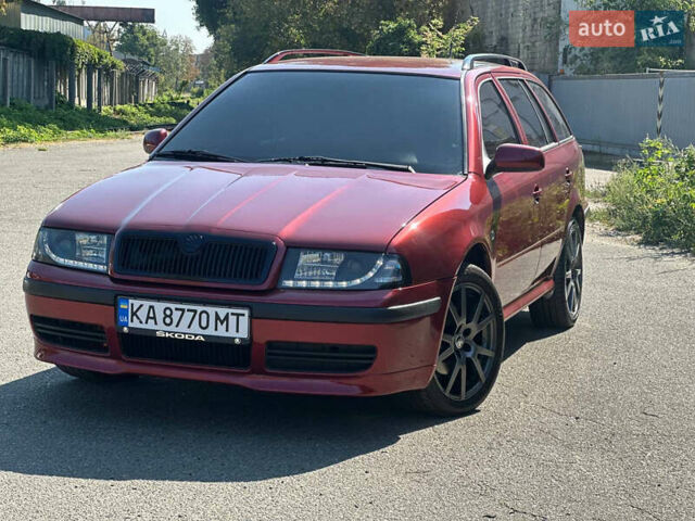 Красный Шкода Октавия, объемом двигателя 1.98 л и пробегом 211 тыс. км за 3800 $, фото 17 на Automoto.ua