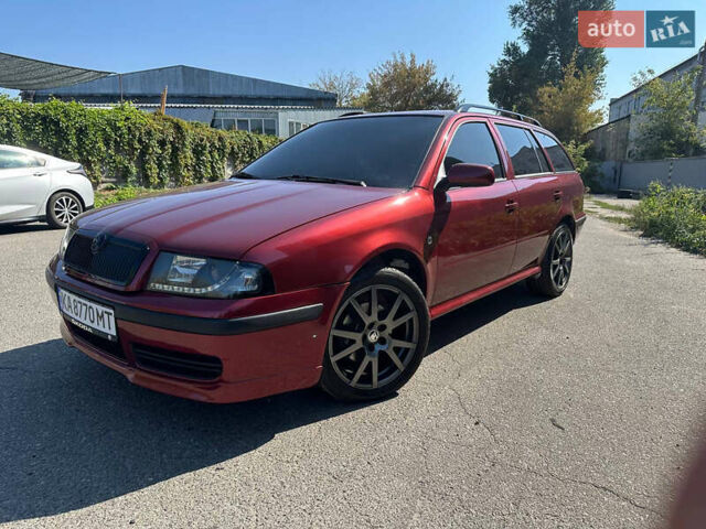 Красный Шкода Октавия, объемом двигателя 1.98 л и пробегом 211 тыс. км за 3800 $, фото 15 на Automoto.ua