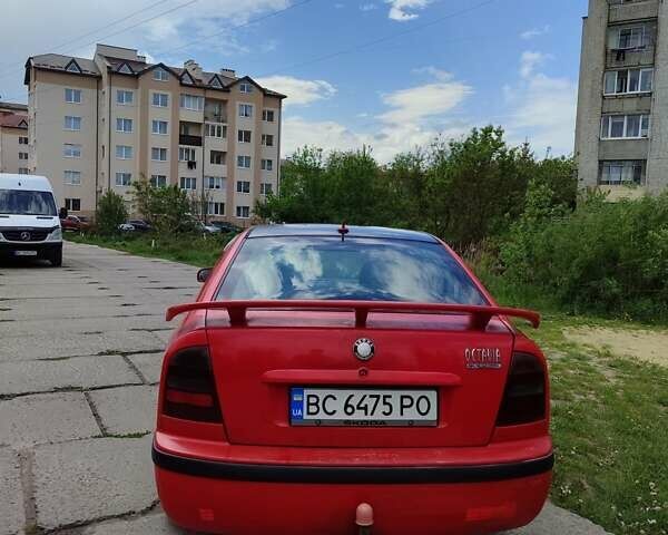 Красный Шкода Октавия, объемом двигателя 1.9 л и пробегом 425 тыс. км за 3350 $, фото 4 на Automoto.ua