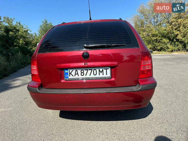 Красный Шкода Октавия, объемом двигателя 1.98 л и пробегом 211 тыс. км за 3800 $, фото 11 на Automoto.ua