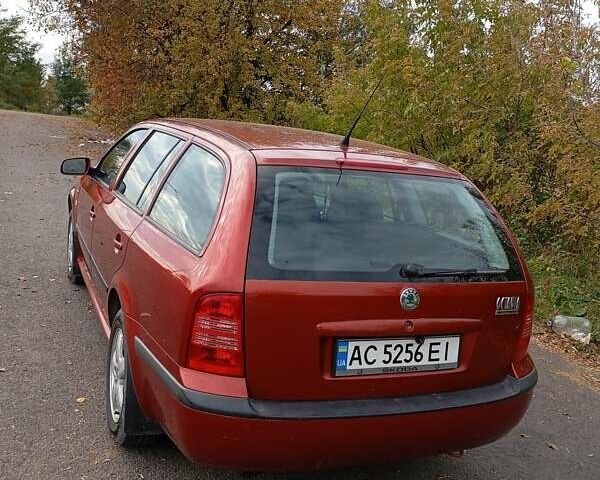 Красный Шкода Октавия, объемом двигателя 1.6 л и пробегом 282 тыс. км за 5100 $, фото 12 на Automoto.ua