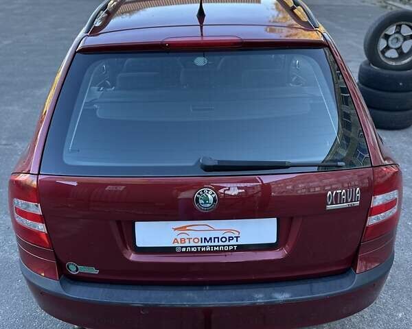 Красный Шкода Октавия, объемом двигателя 2 л и пробегом 206 тыс. км за 7900 $, фото 44 на Automoto.ua
