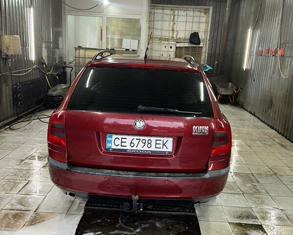 Красный Шкода Октавия, объемом двигателя 1.6 л и пробегом 280 тыс. км за 5200 $, фото 5 на Automoto.ua