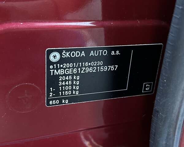 Красный Шкода Октавия, объемом двигателя 2 л и пробегом 206 тыс. км за 7900 $, фото 8 на Automoto.ua