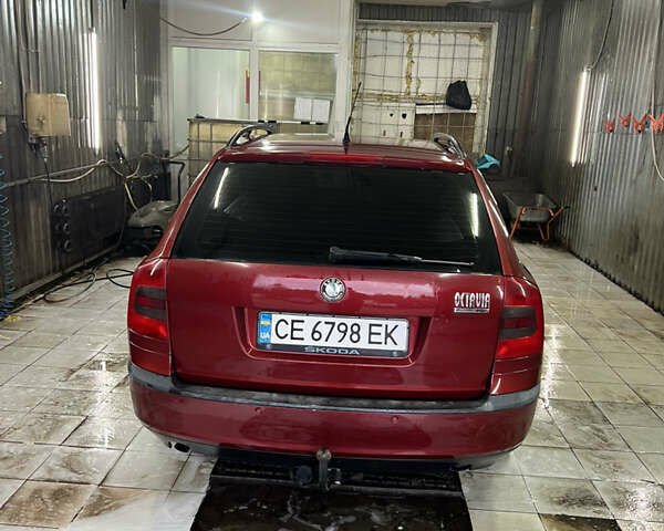 Красный Шкода Октавия, объемом двигателя 1.6 л и пробегом 280 тыс. км за 5200 $, фото 6 на Automoto.ua