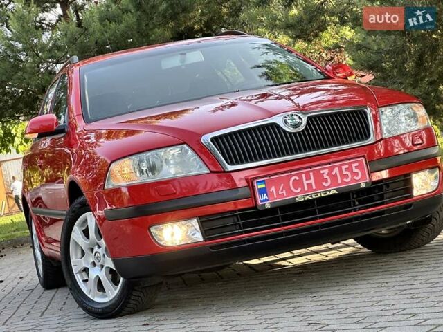 Красный Шкода Октавия, объемом двигателя 1.6 л и пробегом 188 тыс. км за 5840 $, фото 55 на Automoto.ua