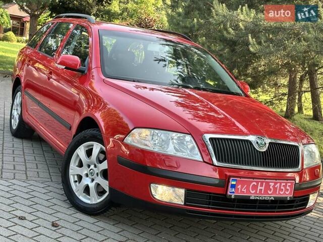 Красный Шкода Октавия, объемом двигателя 1.6 л и пробегом 188 тыс. км за 5840 $, фото 39 на Automoto.ua