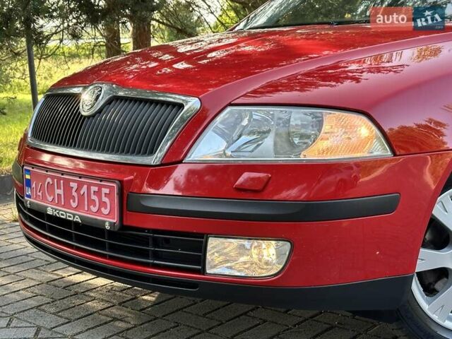 Красный Шкода Октавия, объемом двигателя 1.6 л и пробегом 188 тыс. км за 5750 $, фото 58 на Automoto.ua