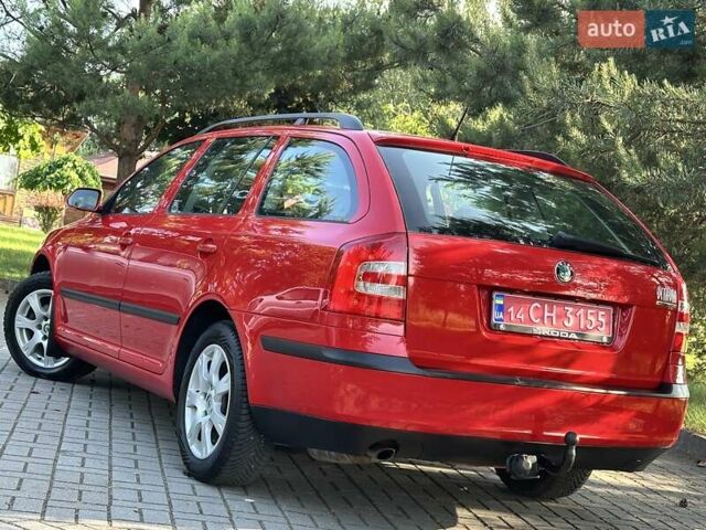 Красный Шкода Октавия, объемом двигателя 1.6 л и пробегом 188 тыс. км за 5840 $, фото 80 на Automoto.ua