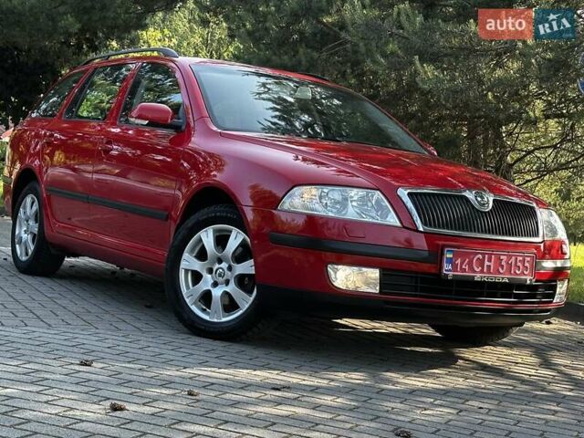 Красный Шкода Октавия, объемом двигателя 1.6 л и пробегом 188 тыс. км за 5750 $, фото 15 на Automoto.ua