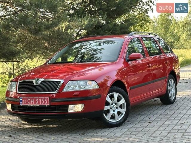 Красный Шкода Октавия, объемом двигателя 1.6 л и пробегом 188 тыс. км за 5840 $, фото 57 на Automoto.ua