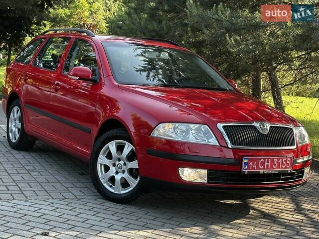 Красный Шкода Октавия, объемом двигателя 1.6 л и пробегом 188 тыс. км за 5840 $, фото 14 на Automoto.ua