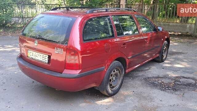Красный Шкода Октавия, объемом двигателя 1.9 л и пробегом 599 тыс. км за 5099 $, фото 3 на Automoto.ua