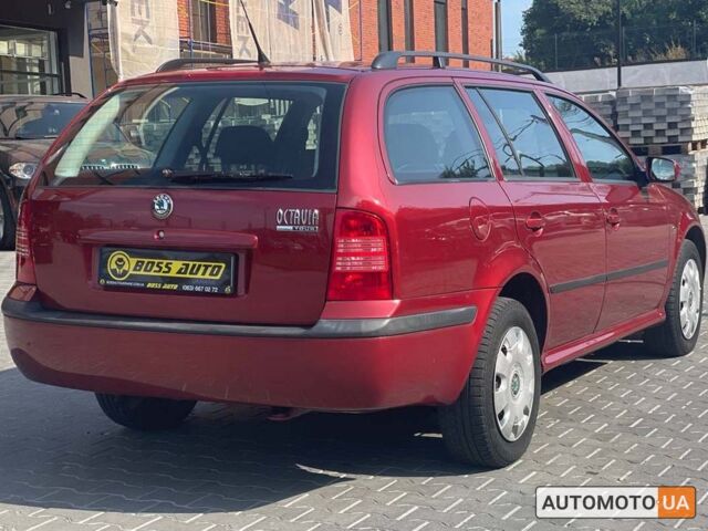 Красный Шкода Октавия, объемом двигателя 1.6 л и пробегом 160 тыс. км за 6500 $, фото 5 на Automoto.ua