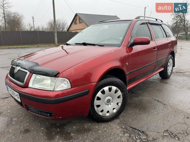 Красный Шкода Октавия, объемом двигателя 1.6 л и пробегом 316 тыс. км за 5980 $, фото 24 на Automoto.ua