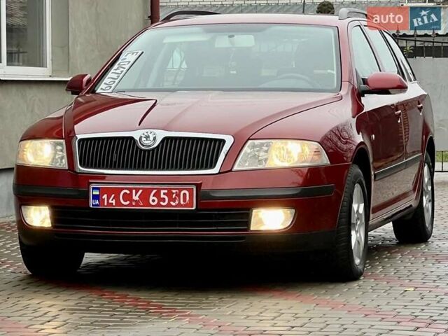 Красный Шкода Октавия, объемом двигателя 1.6 л и пробегом 215 тыс. км за 6890 $, фото 9 на Automoto.ua