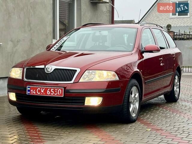 Красный Шкода Октавия, объемом двигателя 1.6 л и пробегом 215 тыс. км за 6890 $, фото 11 на Automoto.ua