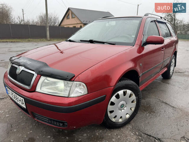 Красный Шкода Октавия, объемом двигателя 1.6 л и пробегом 316 тыс. км за 5980 $, фото 25 на Automoto.ua