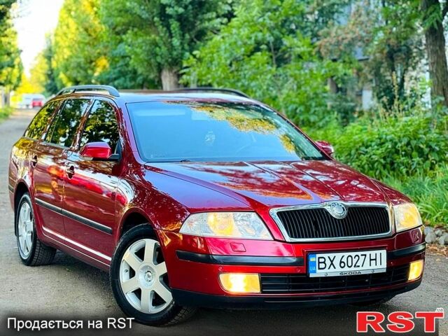 Красный Шкода Октавия, объемом двигателя 1.8 л и пробегом 173 тыс. км за 5750 $, фото 7 на Automoto.ua