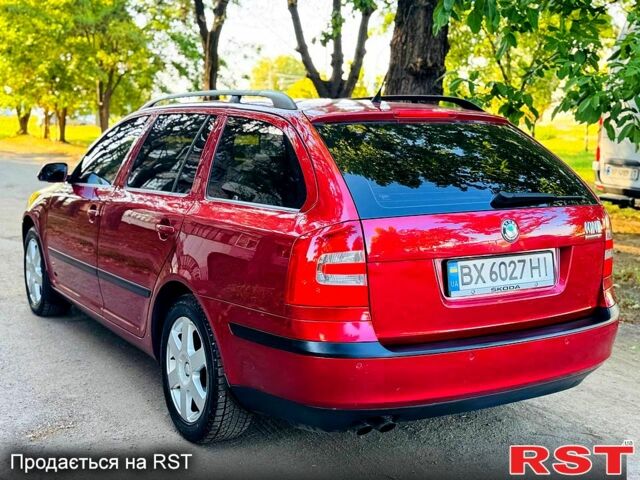 Красный Шкода Октавия, объемом двигателя 1.8 л и пробегом 173 тыс. км за 5750 $, фото 4 на Automoto.ua