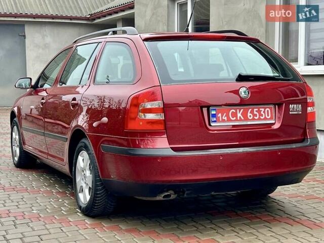 Красный Шкода Октавия, объемом двигателя 1.6 л и пробегом 215 тыс. км за 6890 $, фото 13 на Automoto.ua