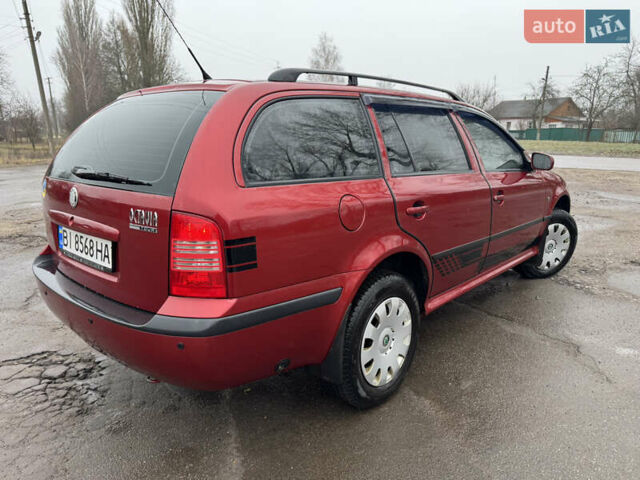 Красный Шкода Октавия, объемом двигателя 1.6 л и пробегом 316 тыс. км за 5980 $, фото 3 на Automoto.ua