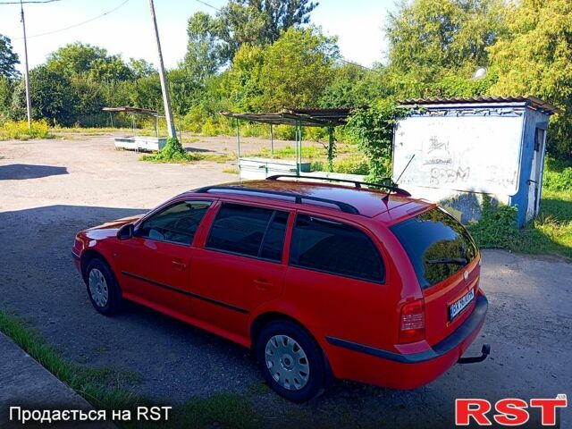 Красный Шкода Октавия, объемом двигателя 1.6 л и пробегом 156 тыс. км за 6300 $, фото 6 на Automoto.ua