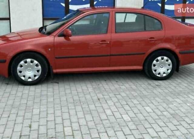 Красный Шкода Октавия, объемом двигателя 1.6 л и пробегом 227 тыс. км за 4999 $, фото 4 на Automoto.ua