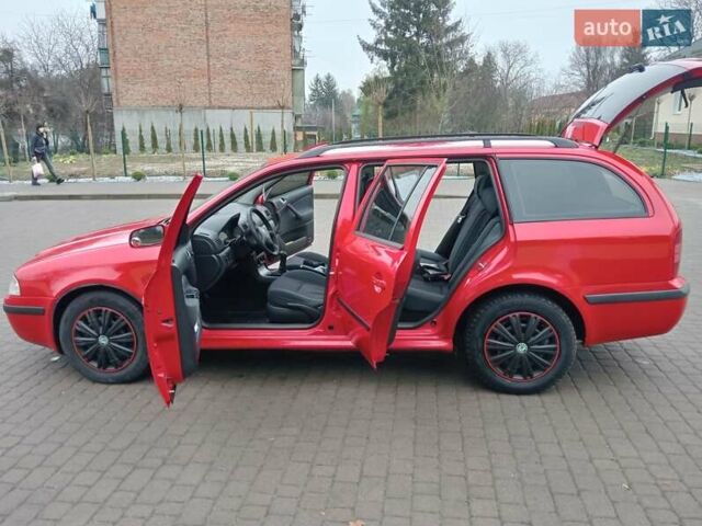 Красный Шкода Октавия, объемом двигателя 1.9 л и пробегом 390 тыс. км за 4600 $, фото 6 на Automoto.ua